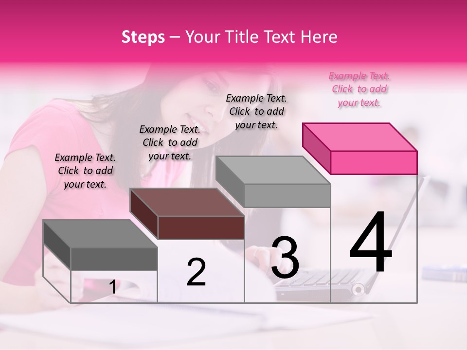 Person Sitting Internet PowerPoint Template