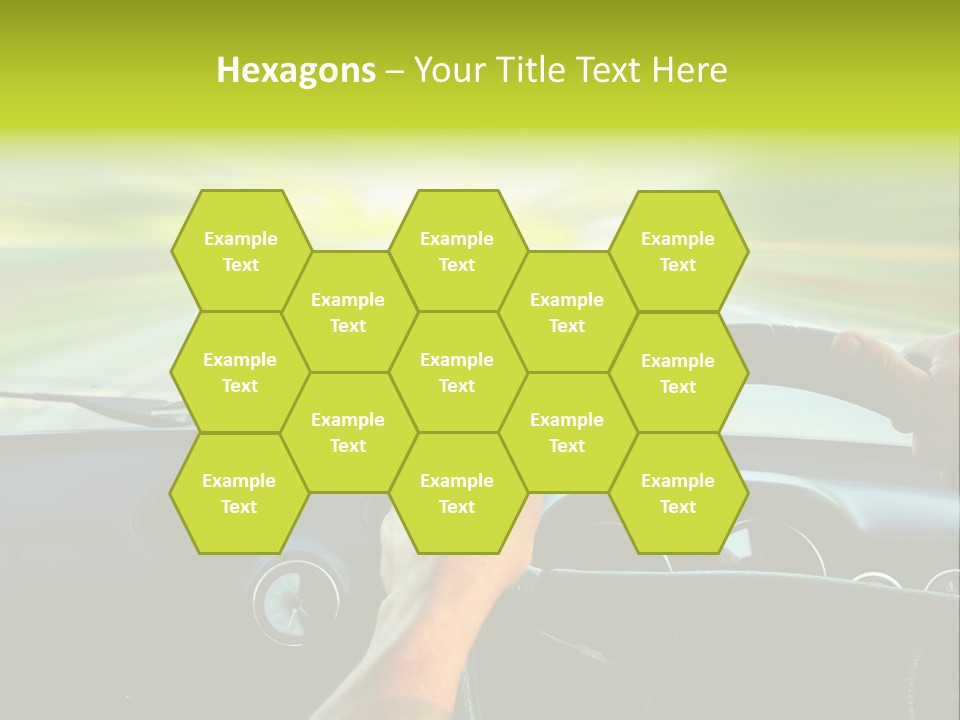 Piloting Safety Vehicle PowerPoint Template