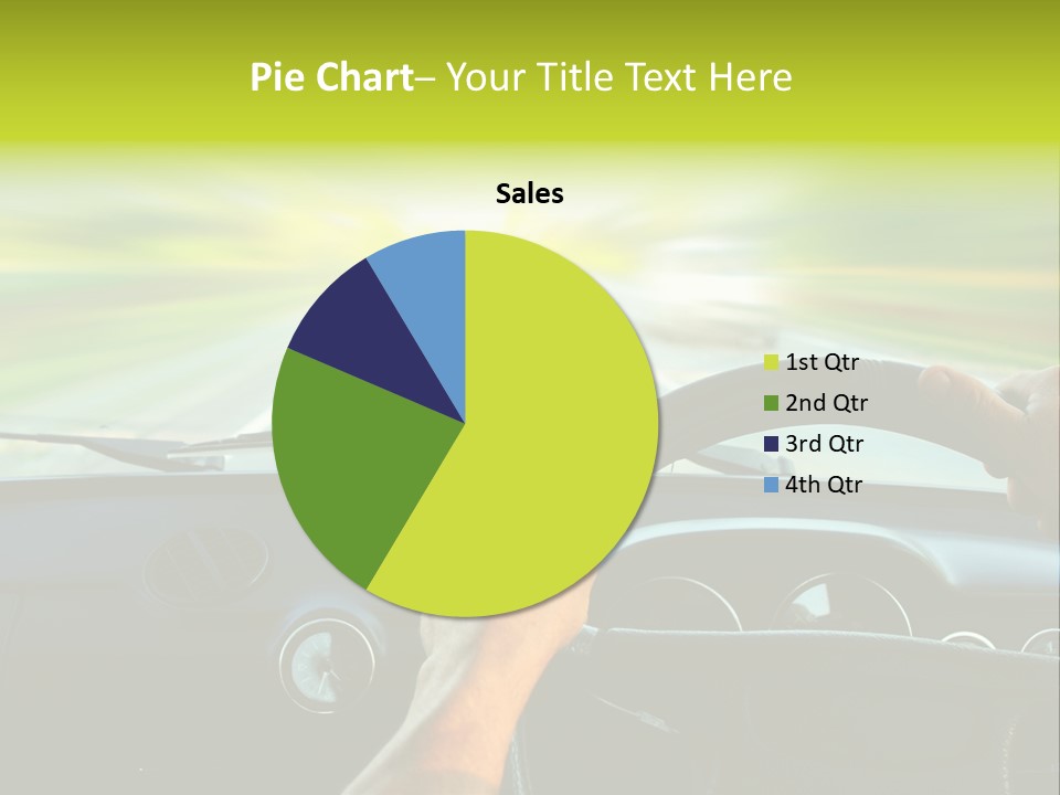 Piloting Safety Vehicle PowerPoint Template