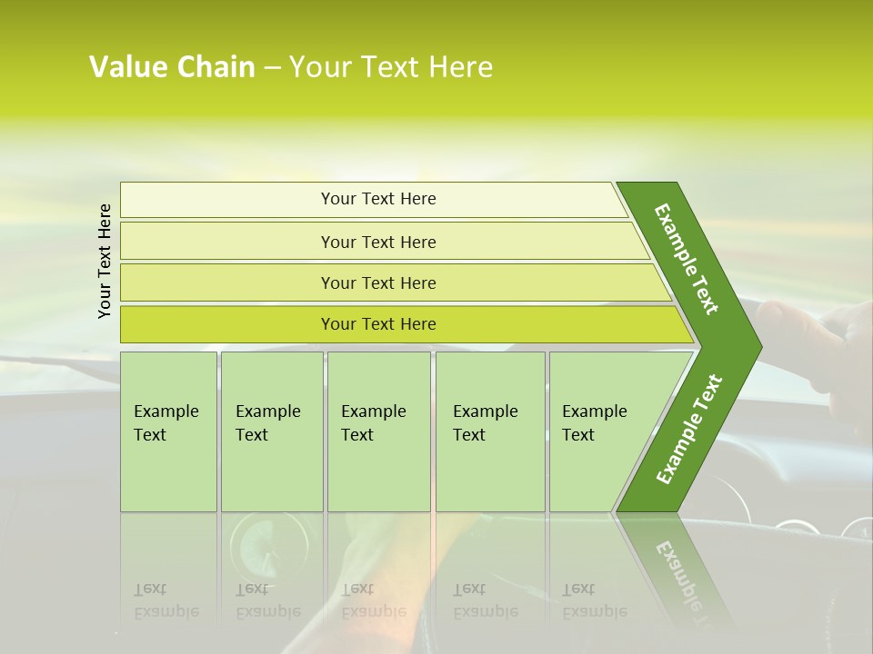 Piloting Safety Vehicle PowerPoint Template