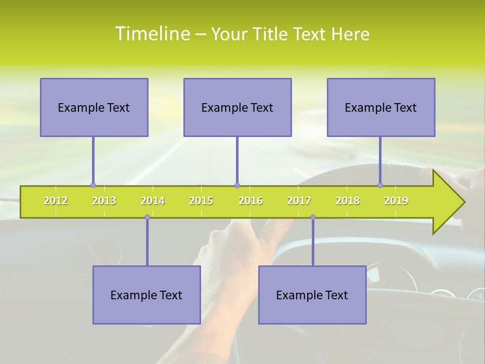 Piloting Safety Vehicle PowerPoint Template
