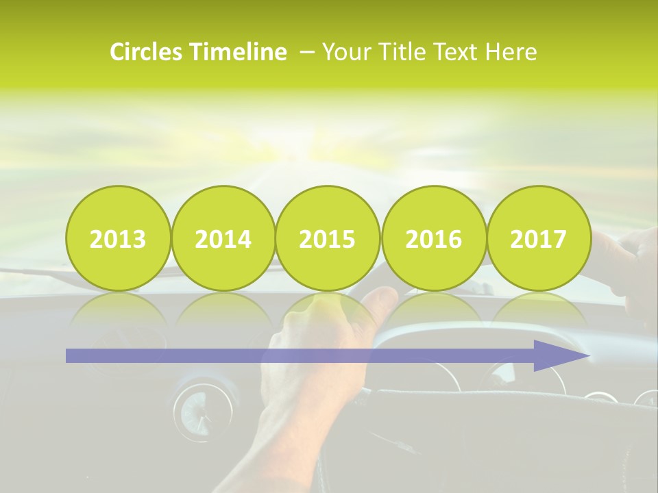 Piloting Safety Vehicle PowerPoint Template