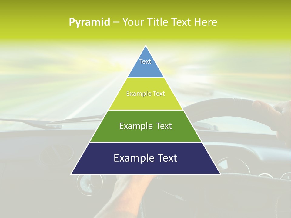 Piloting Safety Vehicle PowerPoint Template