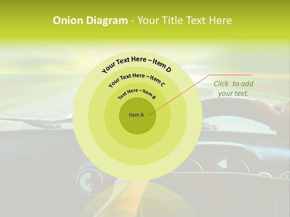 Piloting Safety Vehicle PowerPoint Template