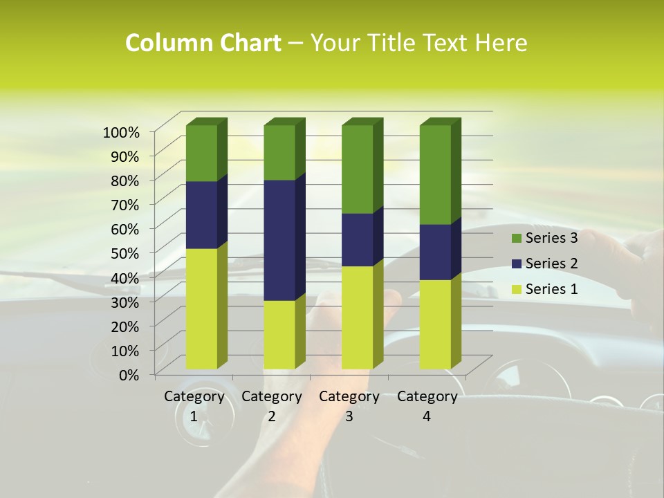 Piloting Safety Vehicle PowerPoint Template