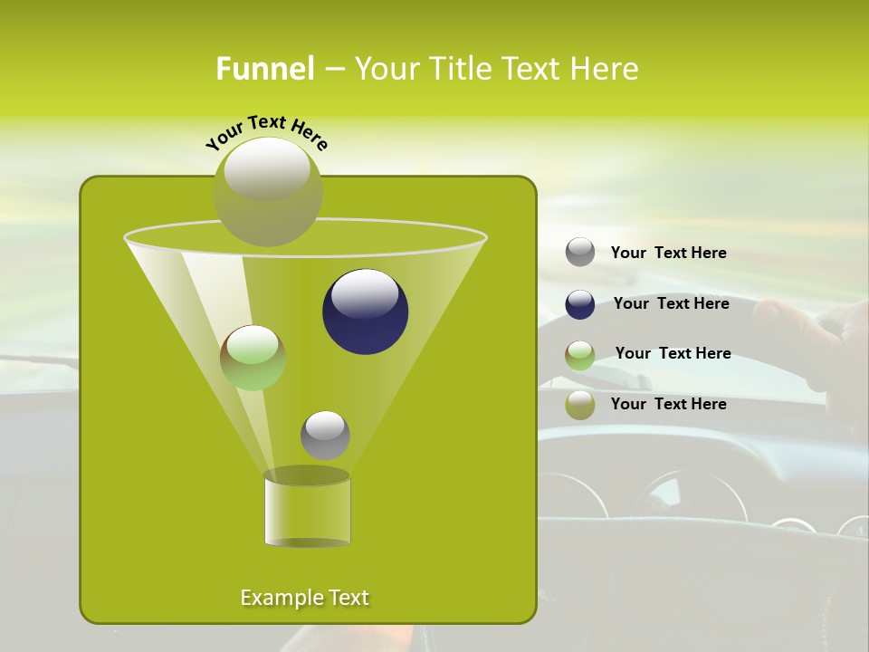 Piloting Safety Vehicle PowerPoint Template