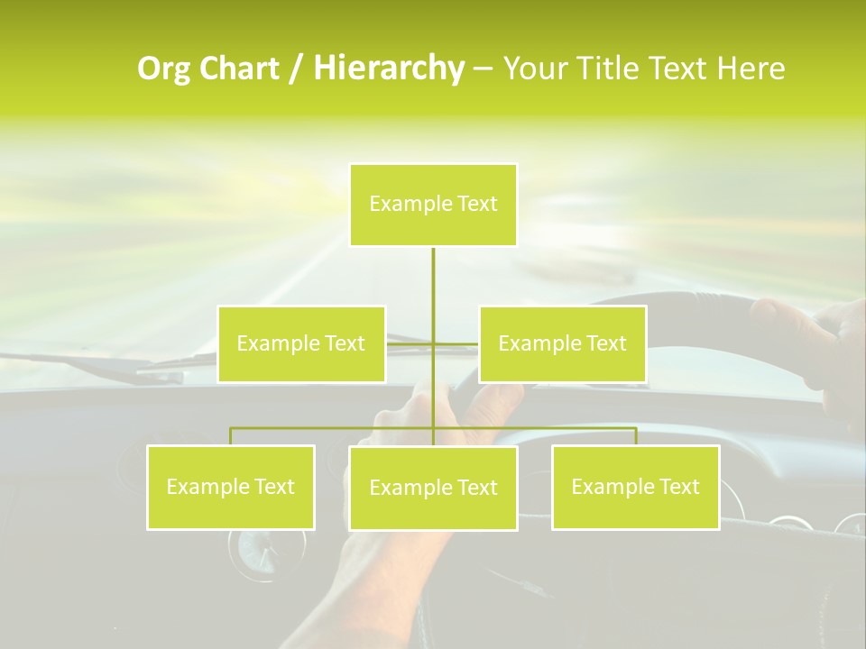 Piloting Safety Vehicle PowerPoint Template