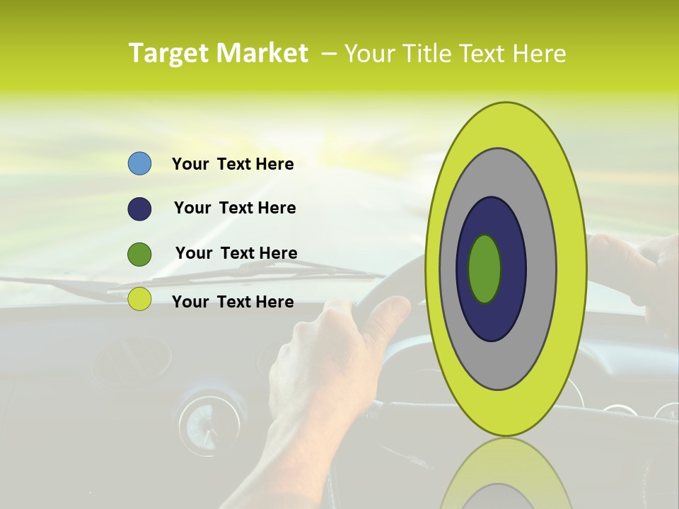 Piloting Safety Vehicle PowerPoint Template