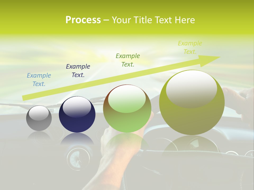 Piloting Safety Vehicle PowerPoint Template