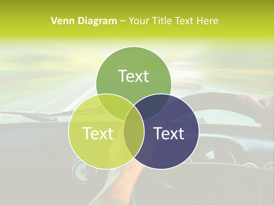 Piloting Safety Vehicle PowerPoint Template