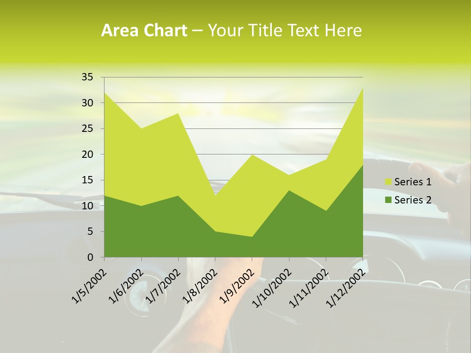 Piloting Safety Vehicle PowerPoint Template