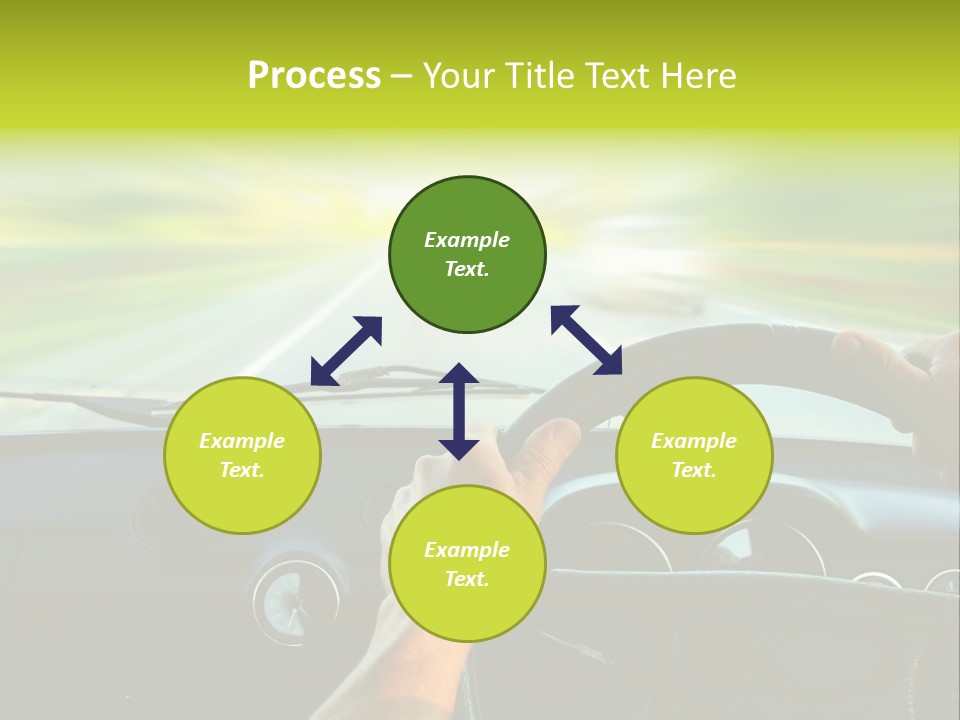Piloting Safety Vehicle PowerPoint Template