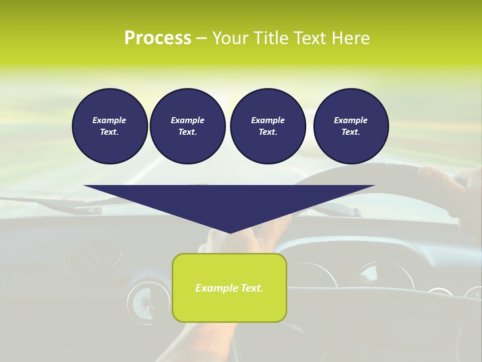 Piloting Safety Vehicle PowerPoint Template