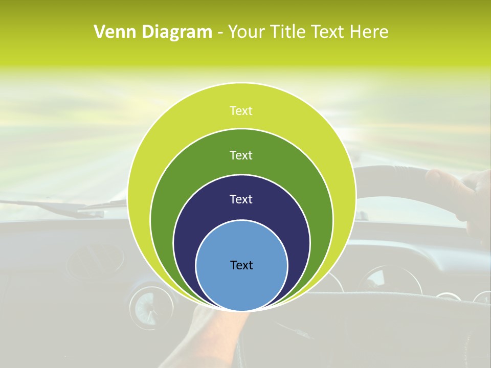 Piloting Safety Vehicle PowerPoint Template