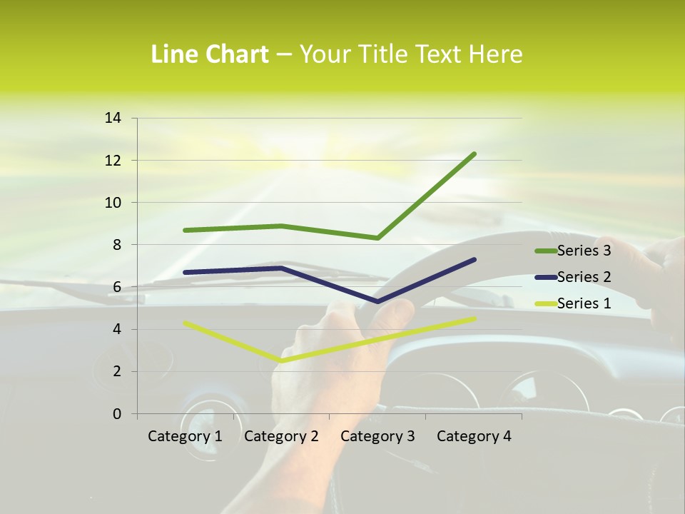 Piloting Safety Vehicle PowerPoint Template
