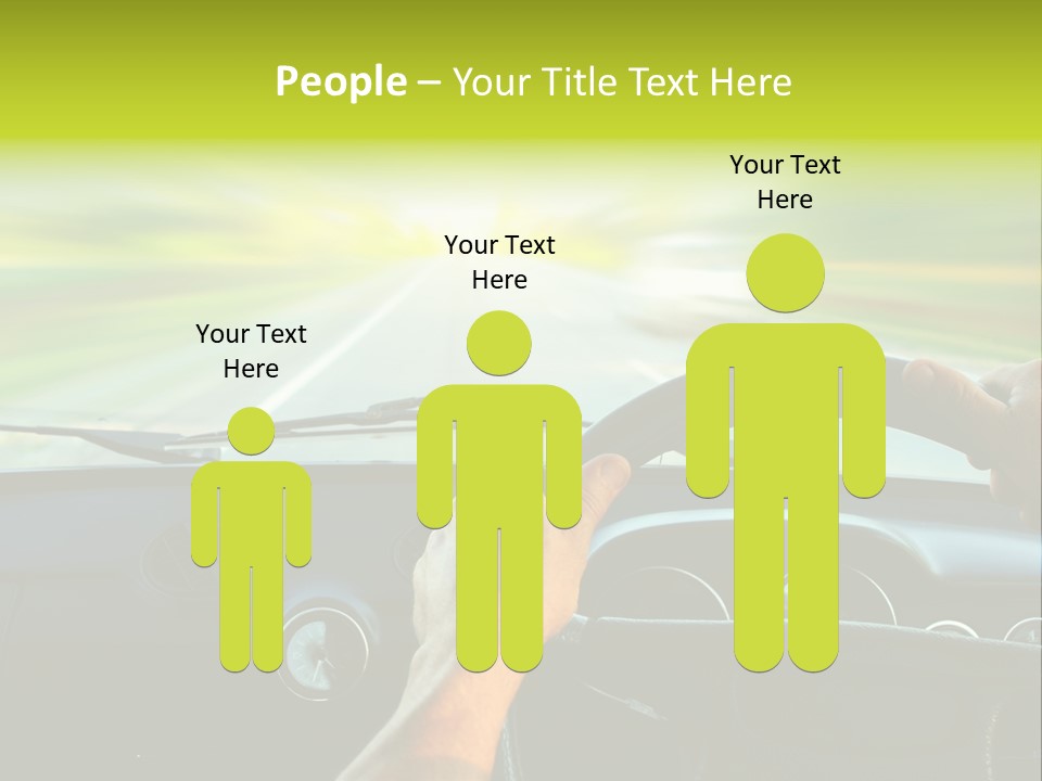 Piloting Safety Vehicle PowerPoint Template