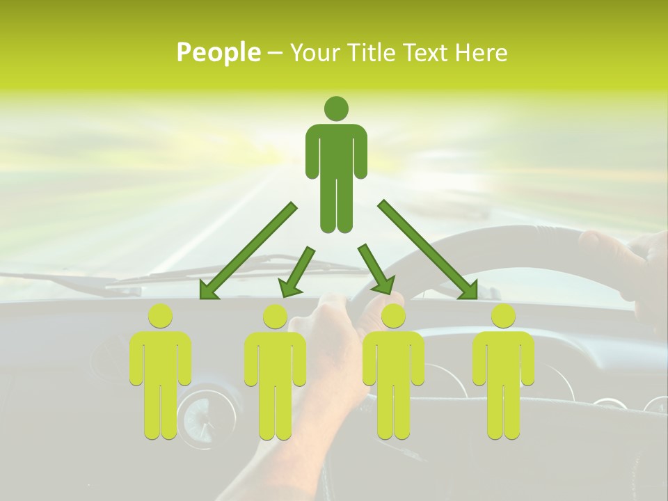 Piloting Safety Vehicle PowerPoint Template