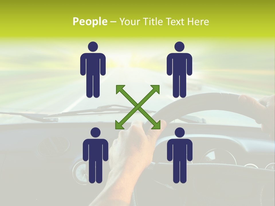 Piloting Safety Vehicle PowerPoint Template