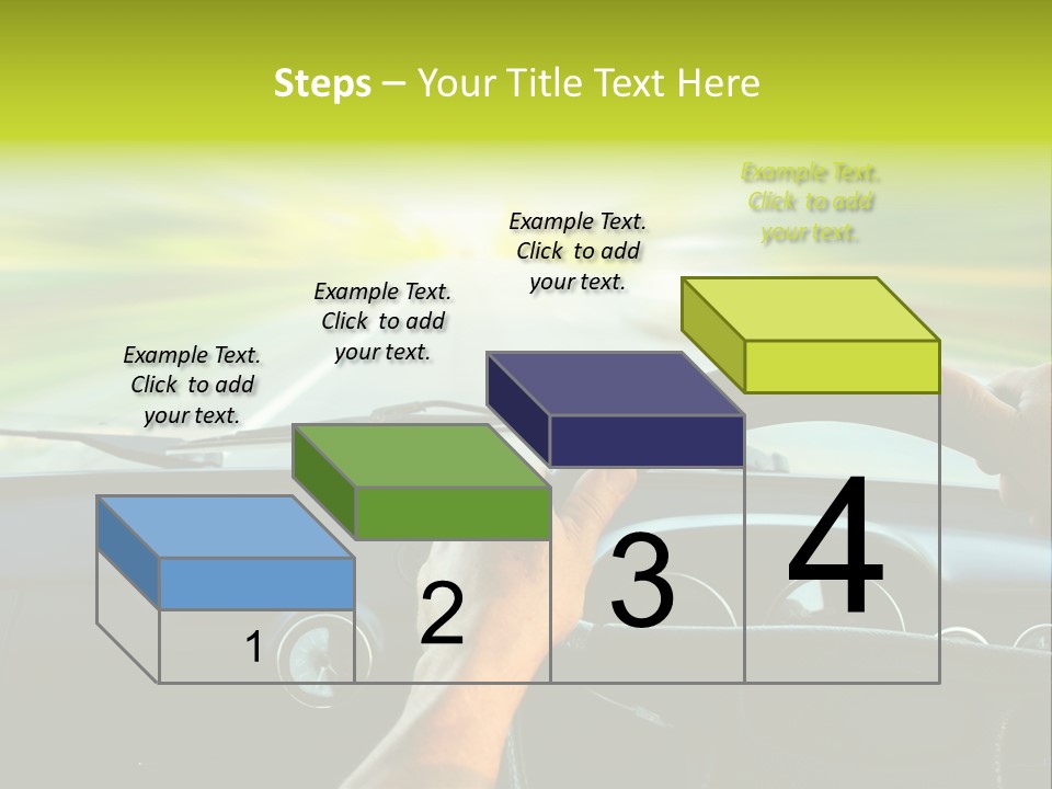 Piloting Safety Vehicle PowerPoint Template