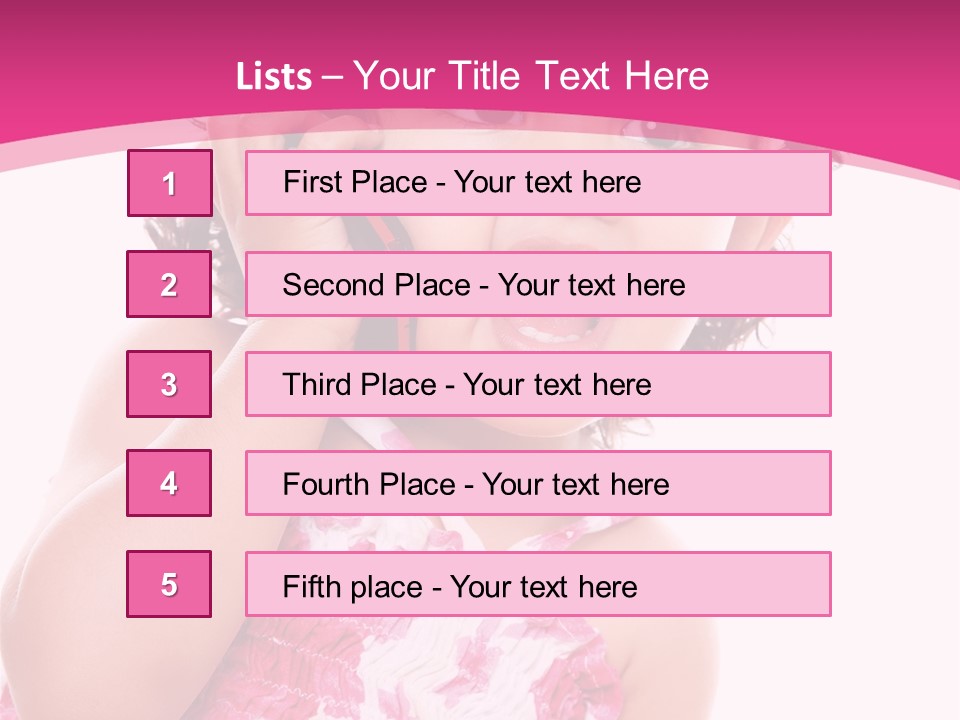 Background Youth Infant PowerPoint Template