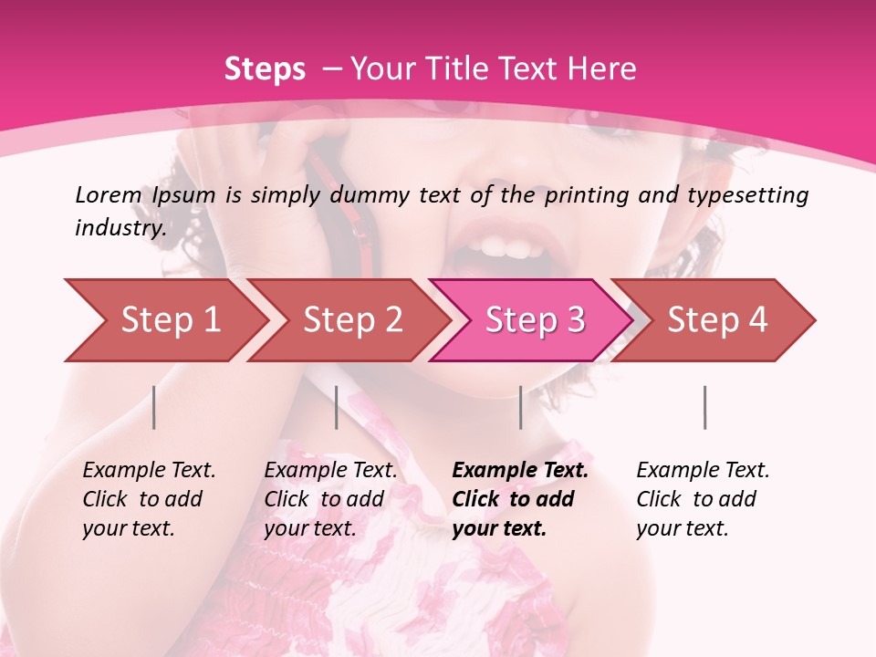 Background Youth Infant PowerPoint Template