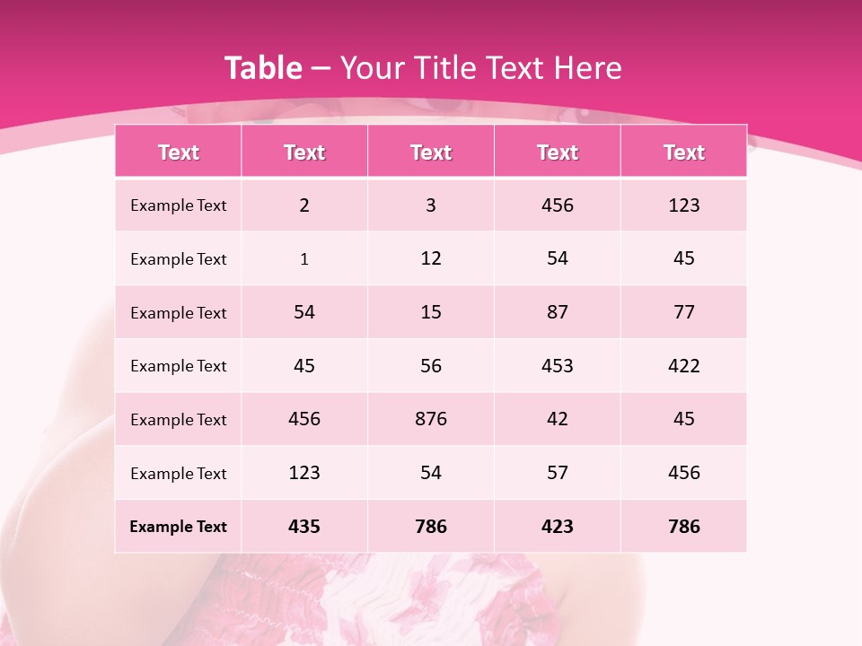 Background Youth Infant PowerPoint Template