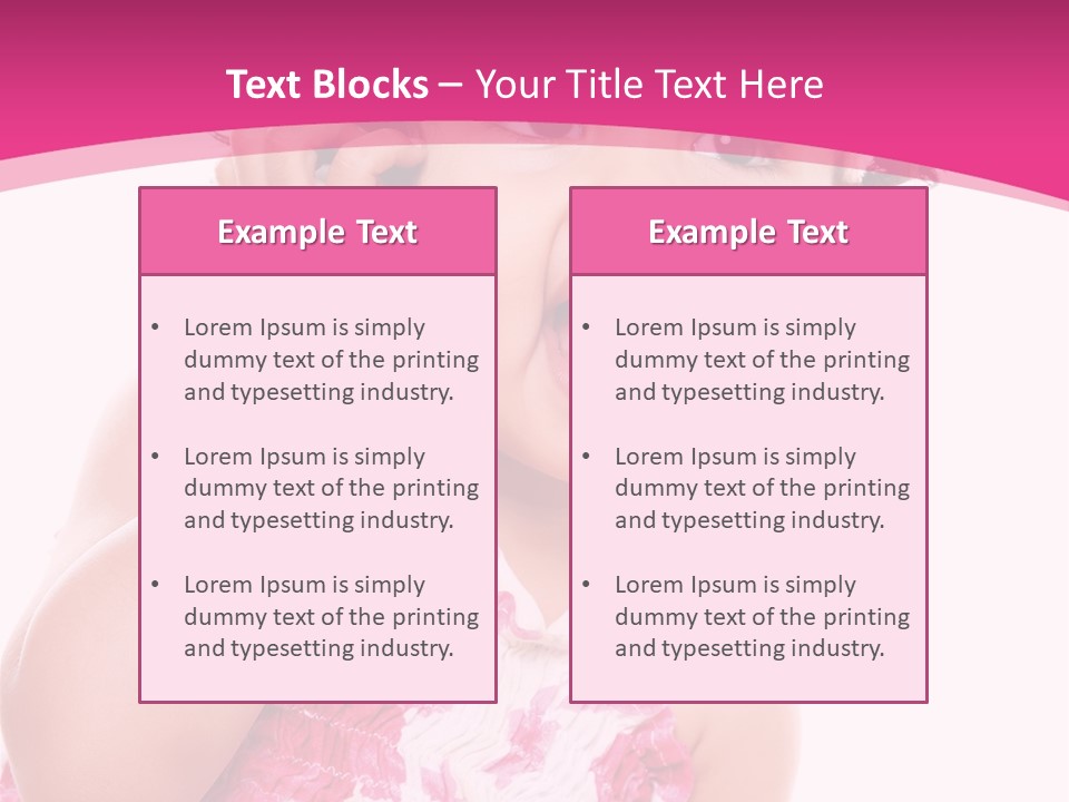 Background Youth Infant PowerPoint Template