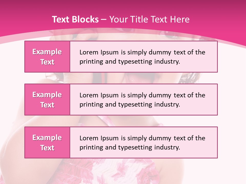 Background Youth Infant PowerPoint Template