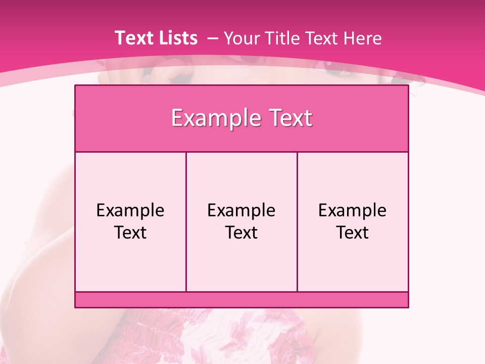 Background Youth Infant PowerPoint Template