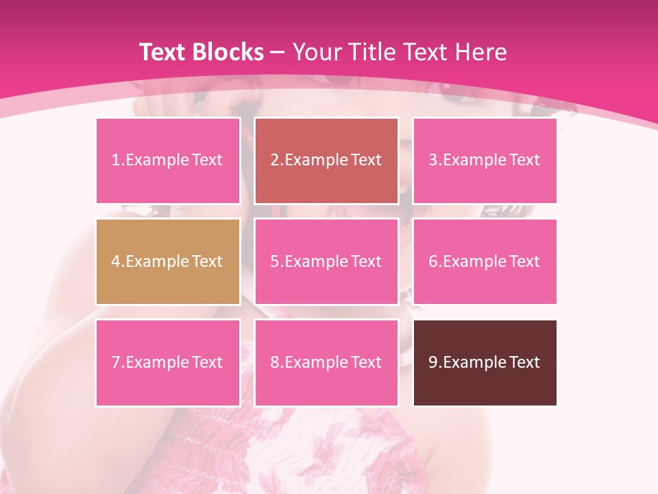 Background Youth Infant PowerPoint Template