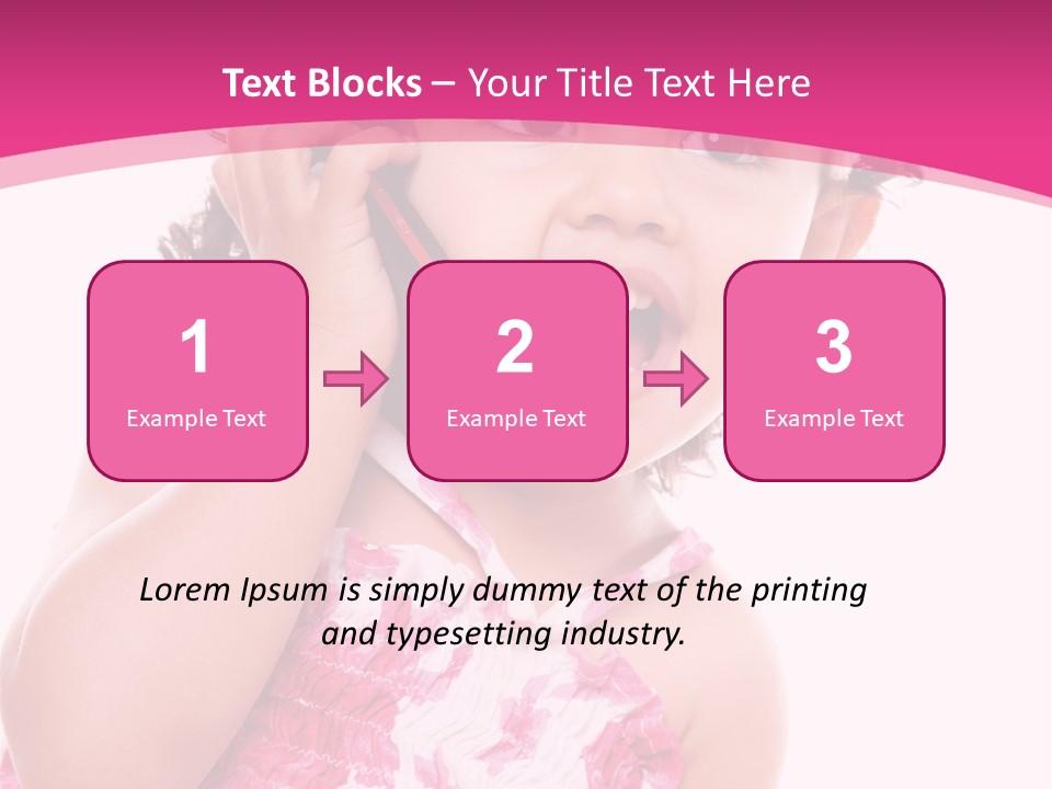 Background Youth Infant PowerPoint Template