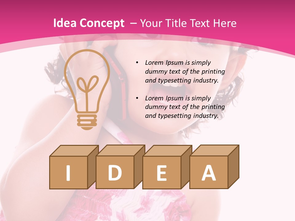 Background Youth Infant PowerPoint Template