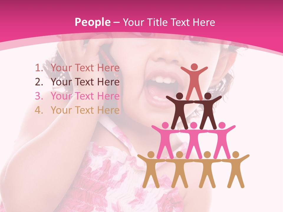 Background Youth Infant PowerPoint Template