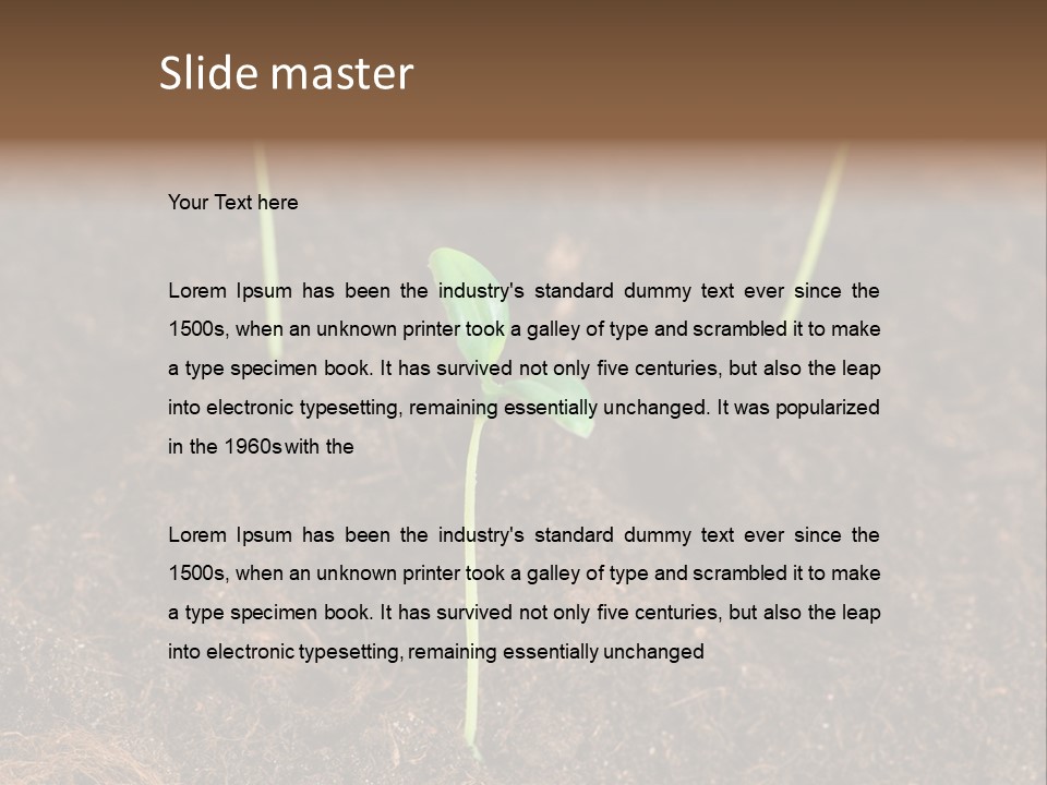 New Leaf Environmental PowerPoint Template