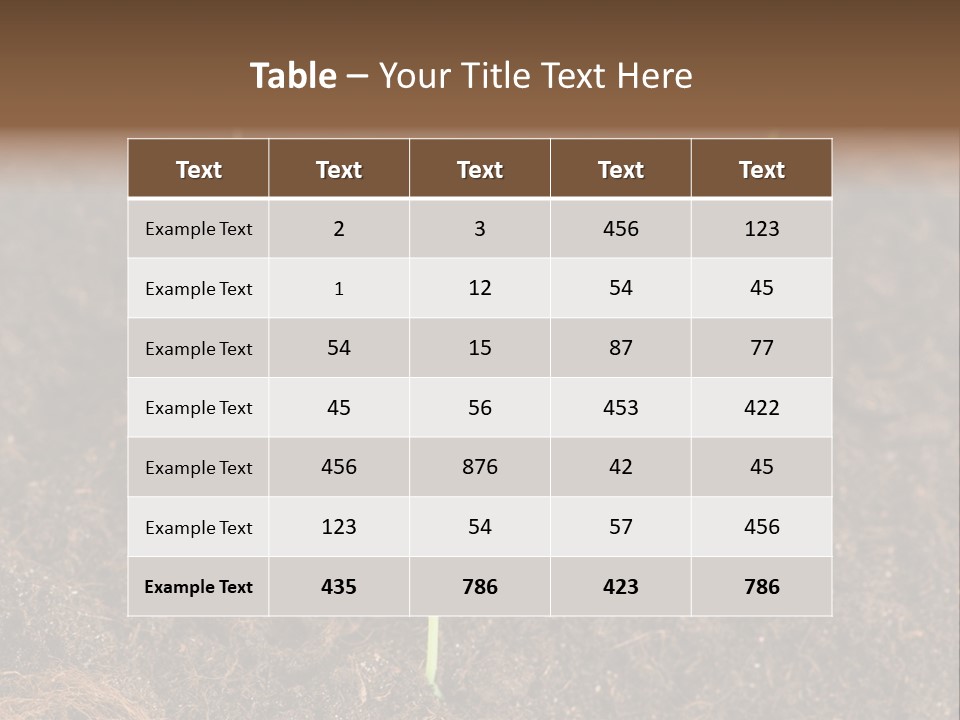 New Leaf Environmental PowerPoint Template