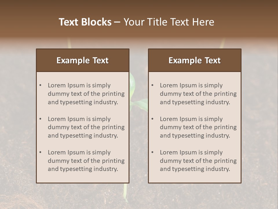 New Leaf Environmental PowerPoint Template