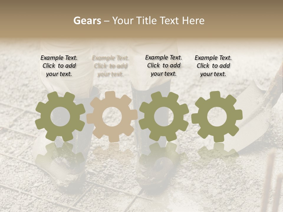 Float Tools Exterior PowerPoint Template