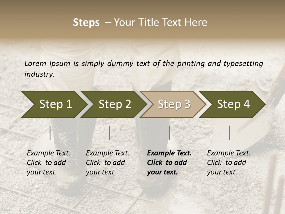 Float Tools Exterior PowerPoint Template