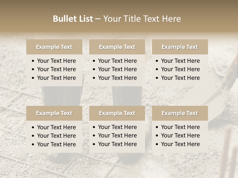 Float Tools Exterior PowerPoint Template