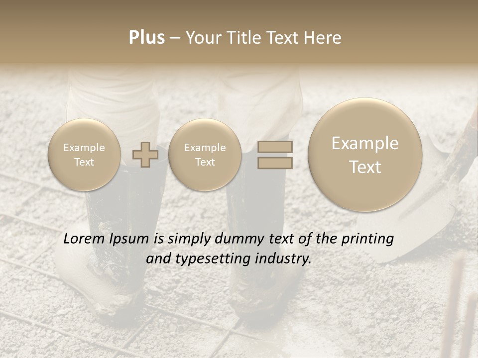 Float Tools Exterior PowerPoint Template