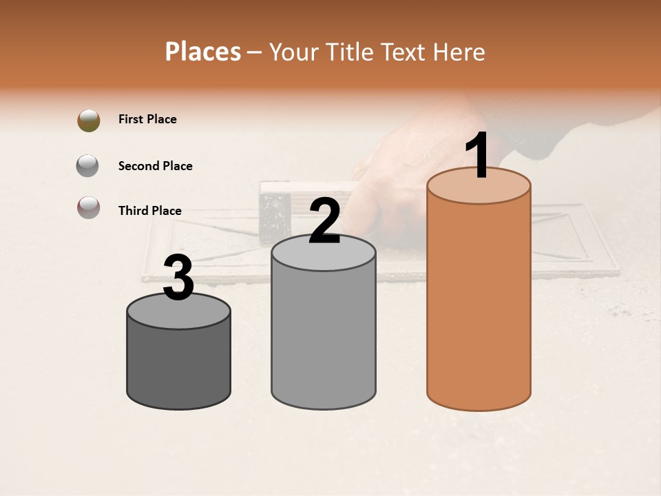 Smoothing Occupation Trowel PowerPoint Template