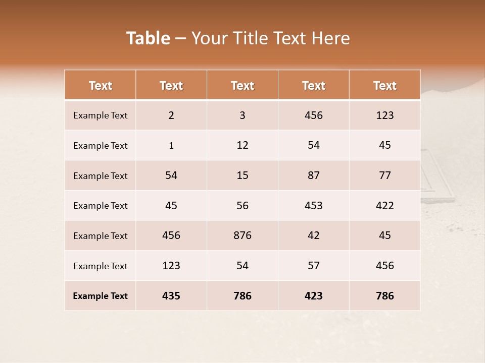 Smoothing Occupation Trowel PowerPoint Template