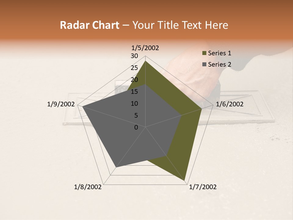 Smoothing Occupation Trowel PowerPoint Template