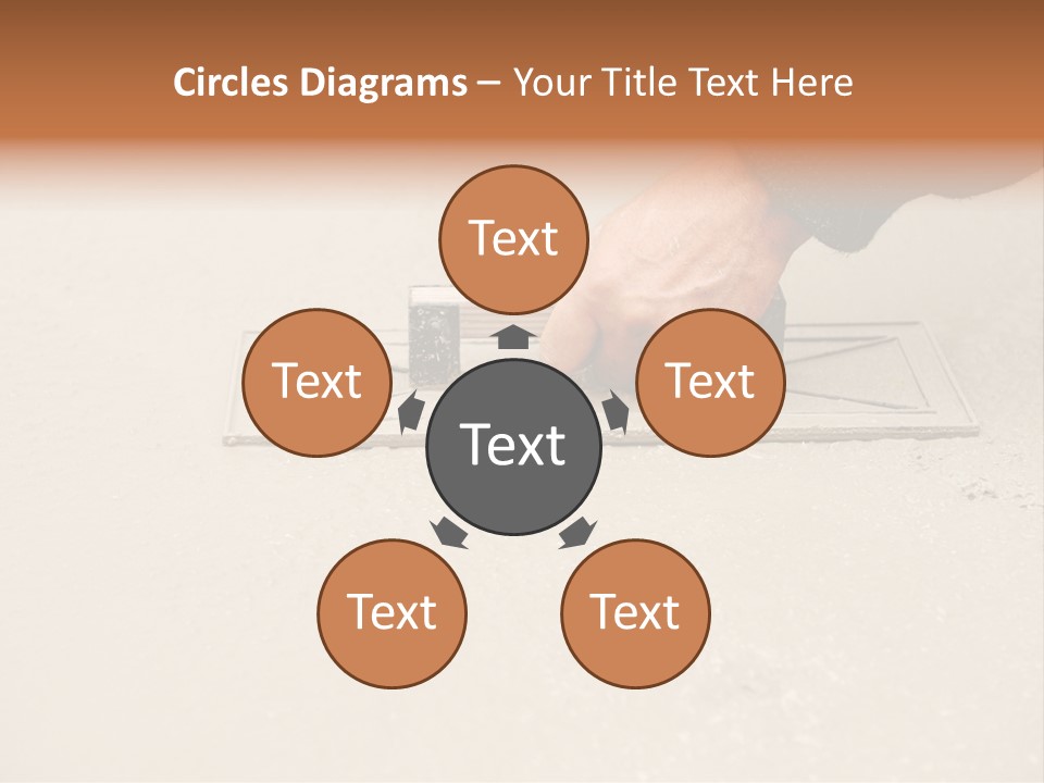 Smoothing Occupation Trowel PowerPoint Template