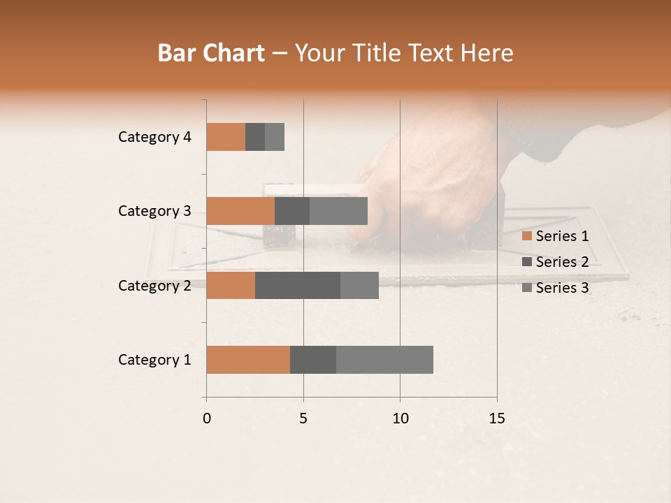 Smoothing Occupation Trowel PowerPoint Template