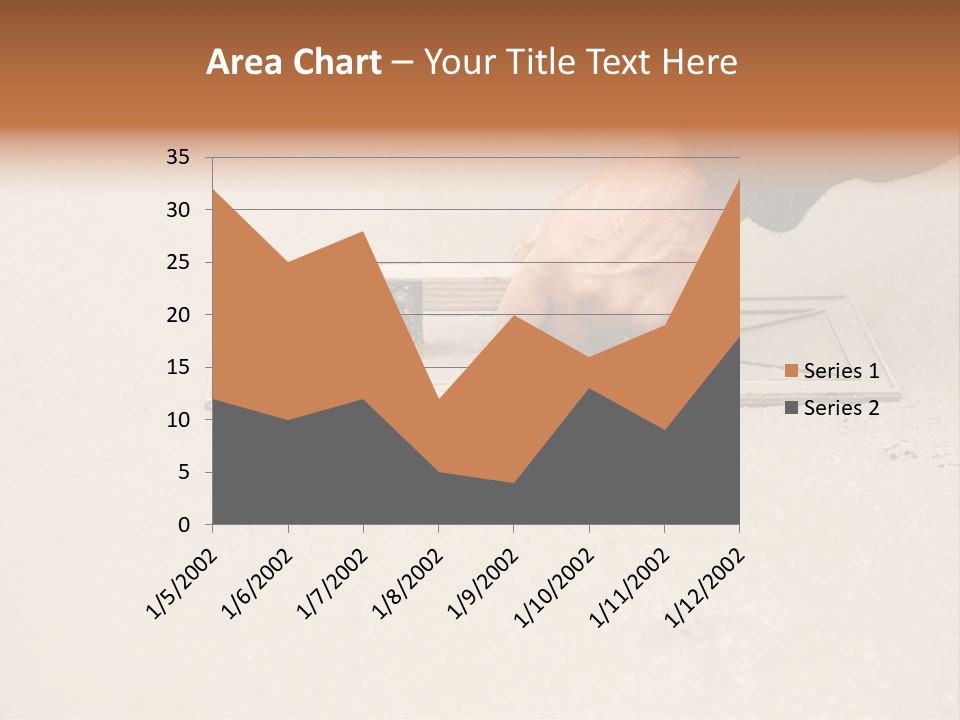 Smoothing Occupation Trowel PowerPoint Template