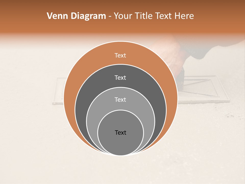 Smoothing Occupation Trowel PowerPoint Template