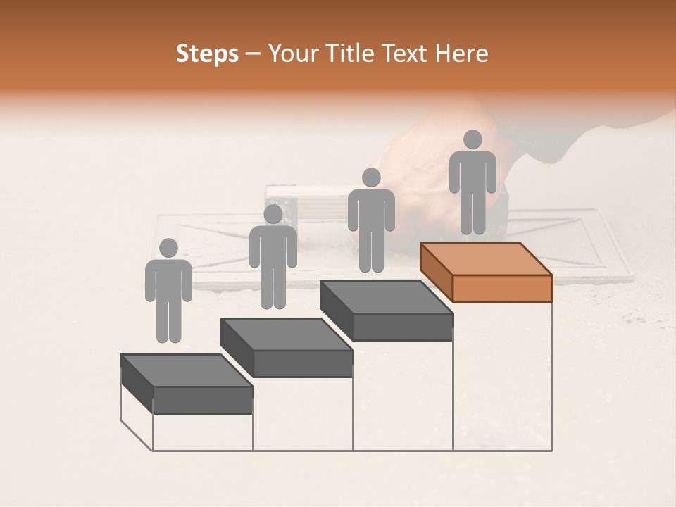 Smoothing Occupation Trowel PowerPoint Template