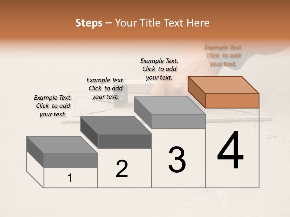 Smoothing Occupation Trowel PowerPoint Template
