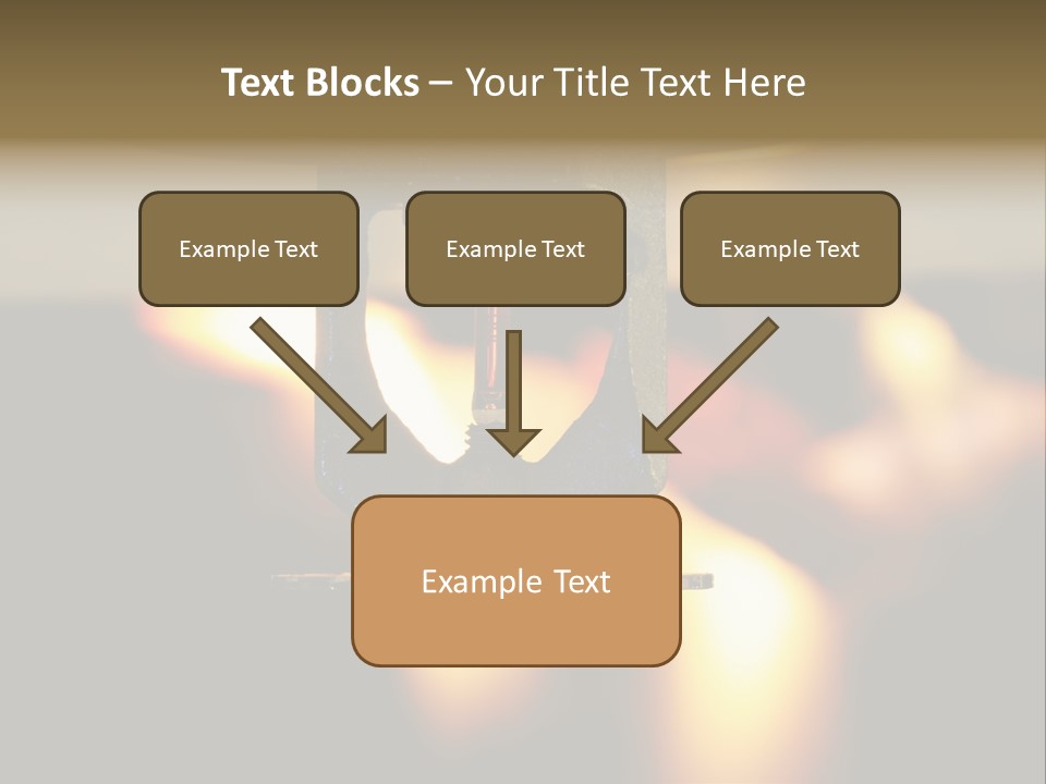 Flame Safety Business PowerPoint Template